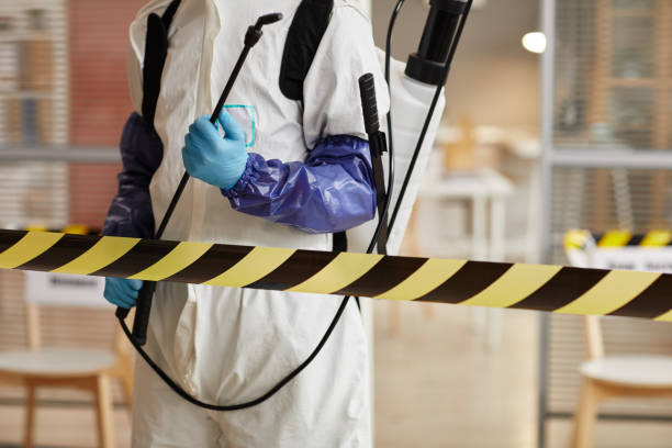Professional Biohazard Cleanup technician working in Ellenton, GA